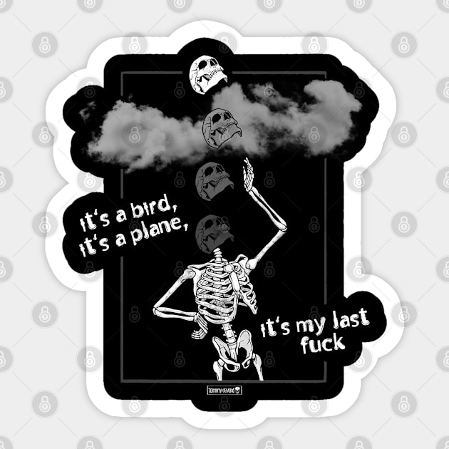 Be Free. Sticker by Tommy Devoid